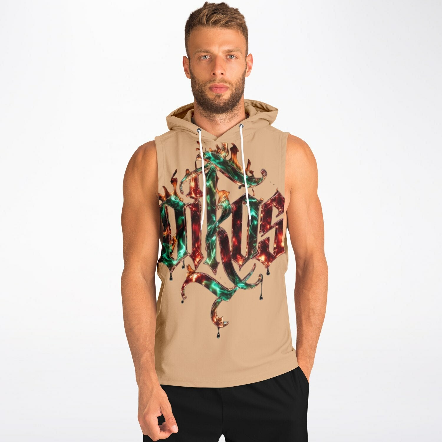 OIKOS Sleeveless Hoodie — Sol-Aurum