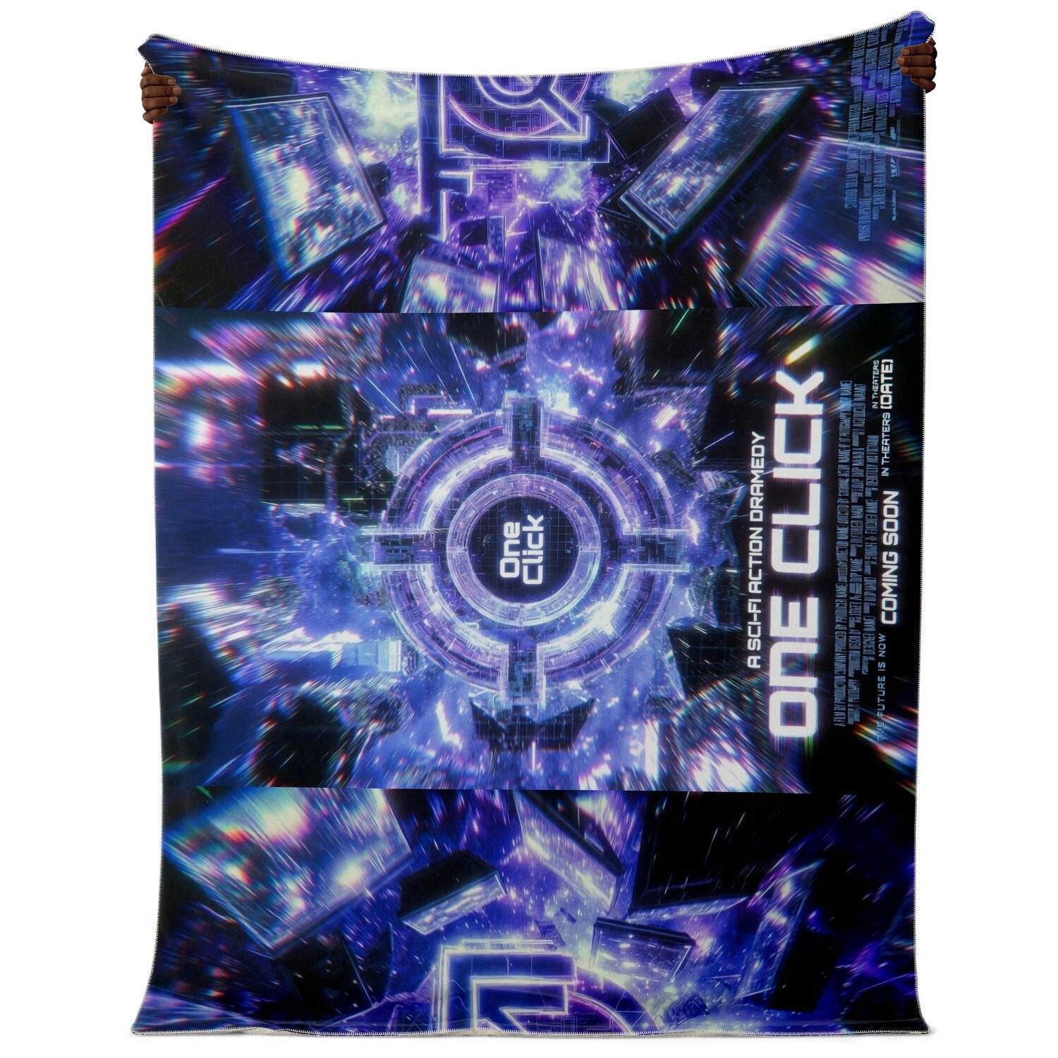OneClick Premium Microfleece Blanket - AOP