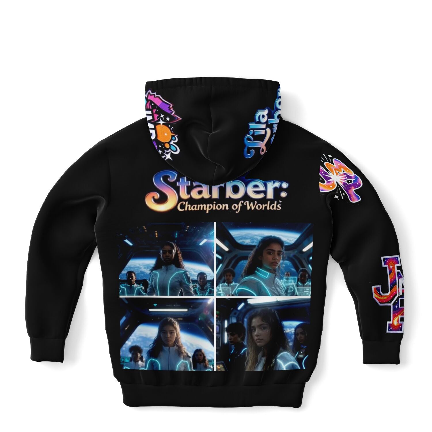 Lila Starber: Champion of Worlds — Kids Hoodie