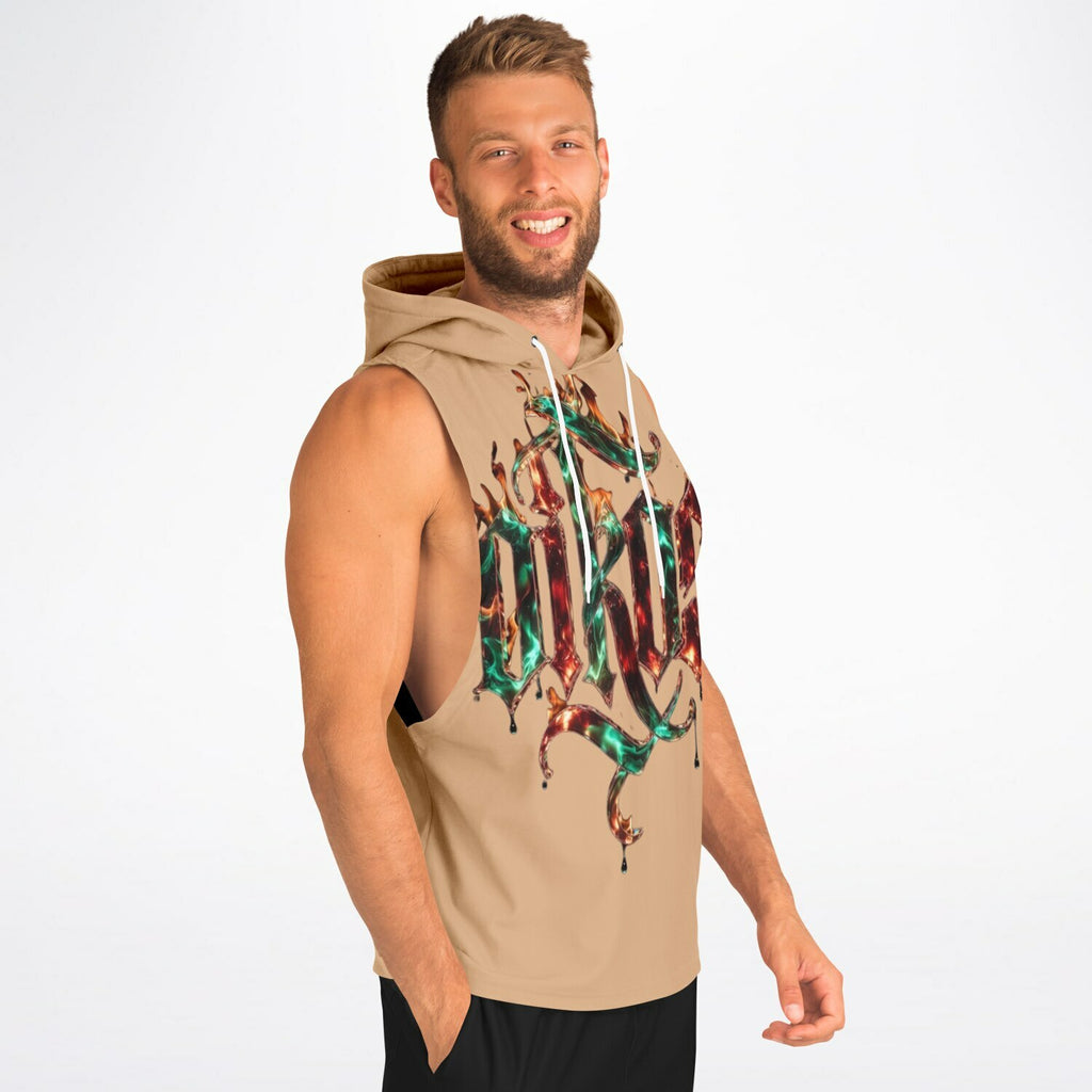 OIKOS Sleeveless Hoodie — Sol-Aurum