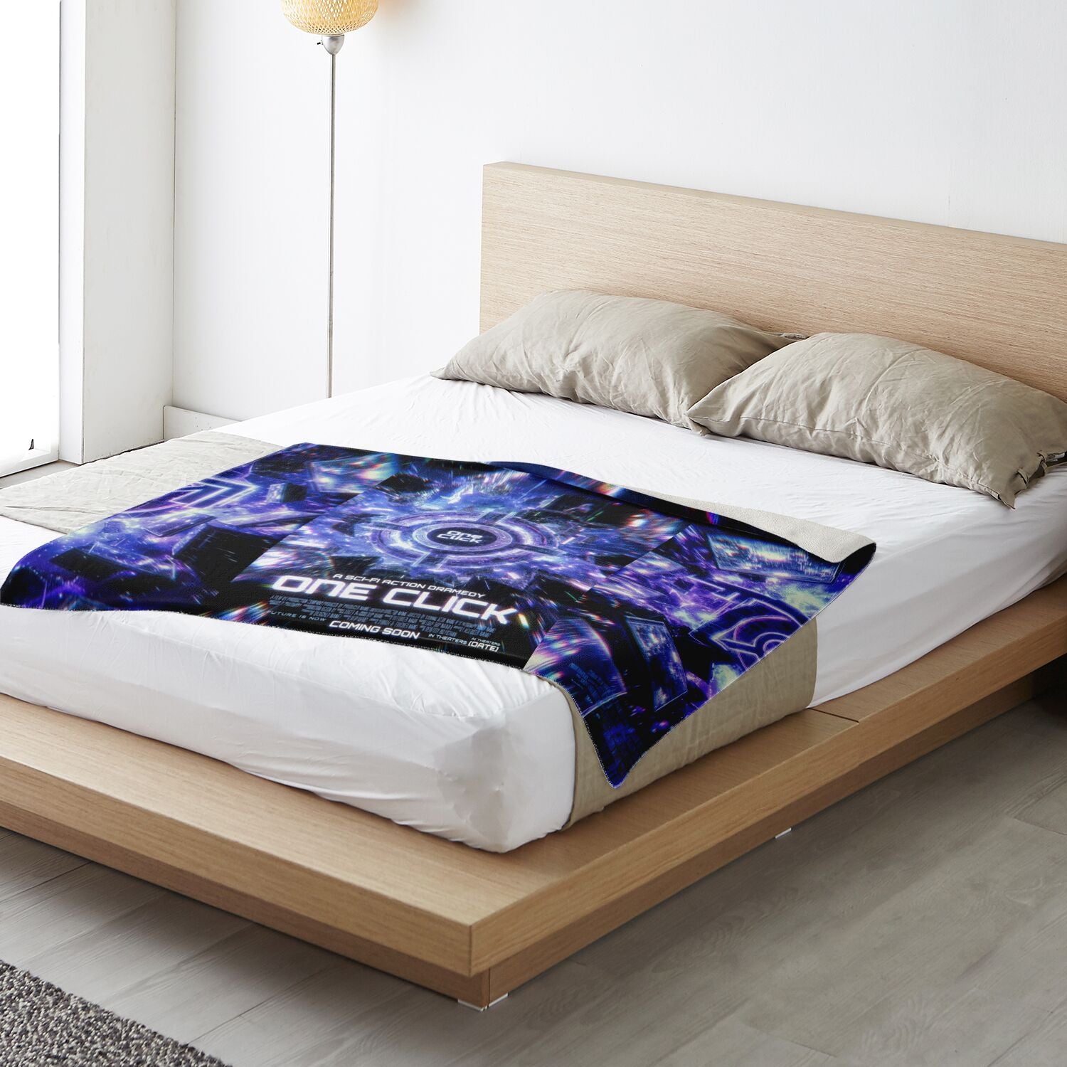 OneClick Premium Microfleece Blanket - AOP