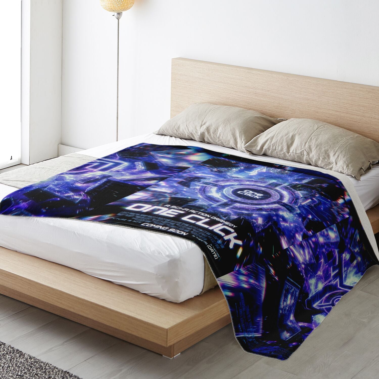 OneClick Premium Microfleece Blanket - AOP