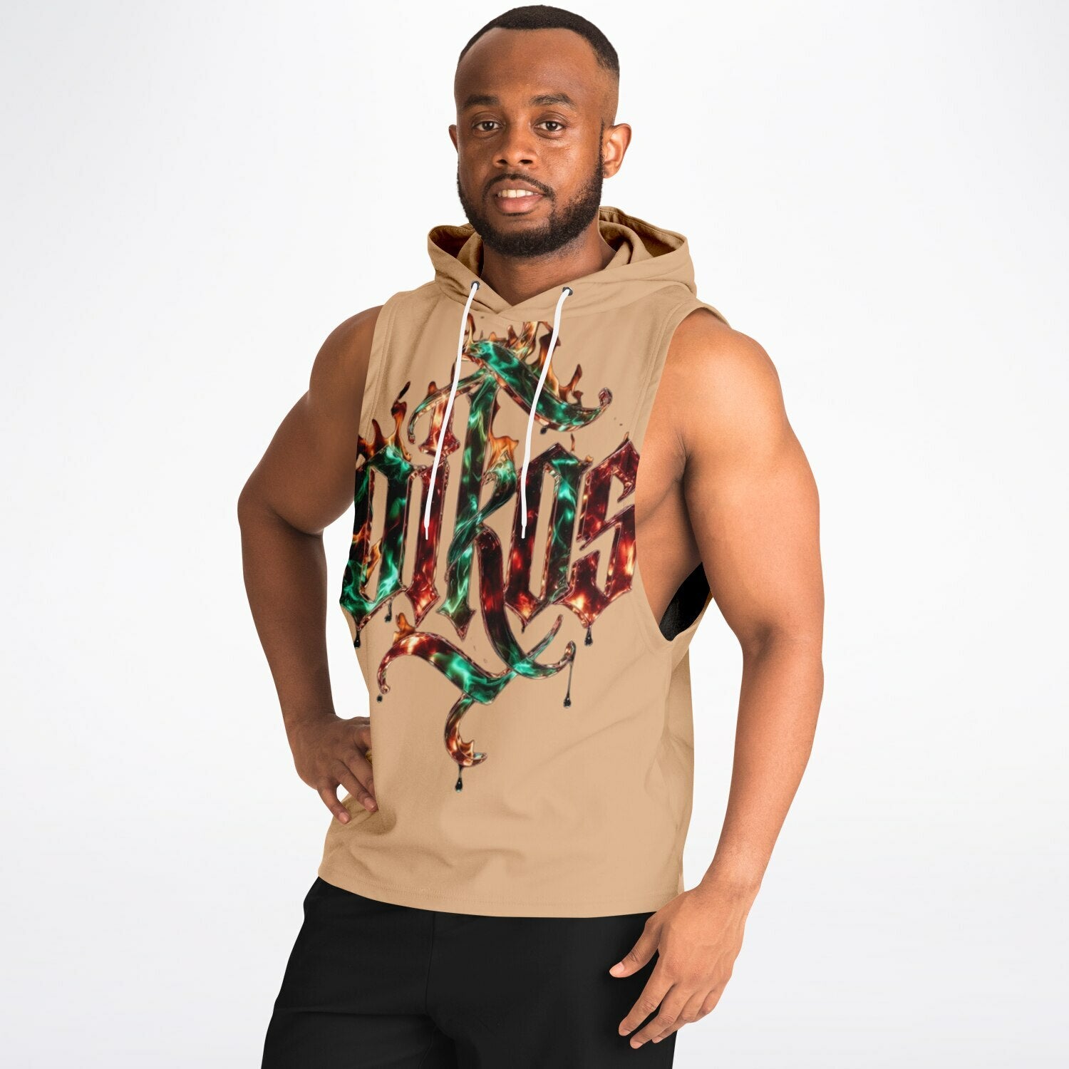 OIKOS Sleeveless Hoodie — Sol-Aurum