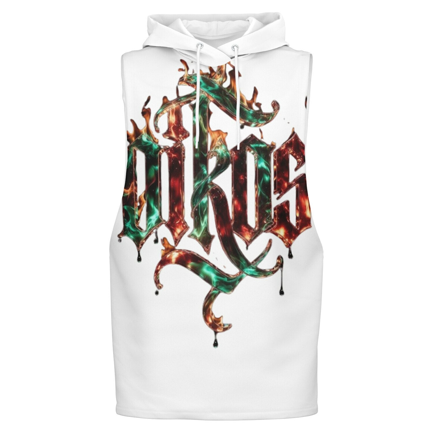 OIKOS Sleeveless Hoodie — Ether
