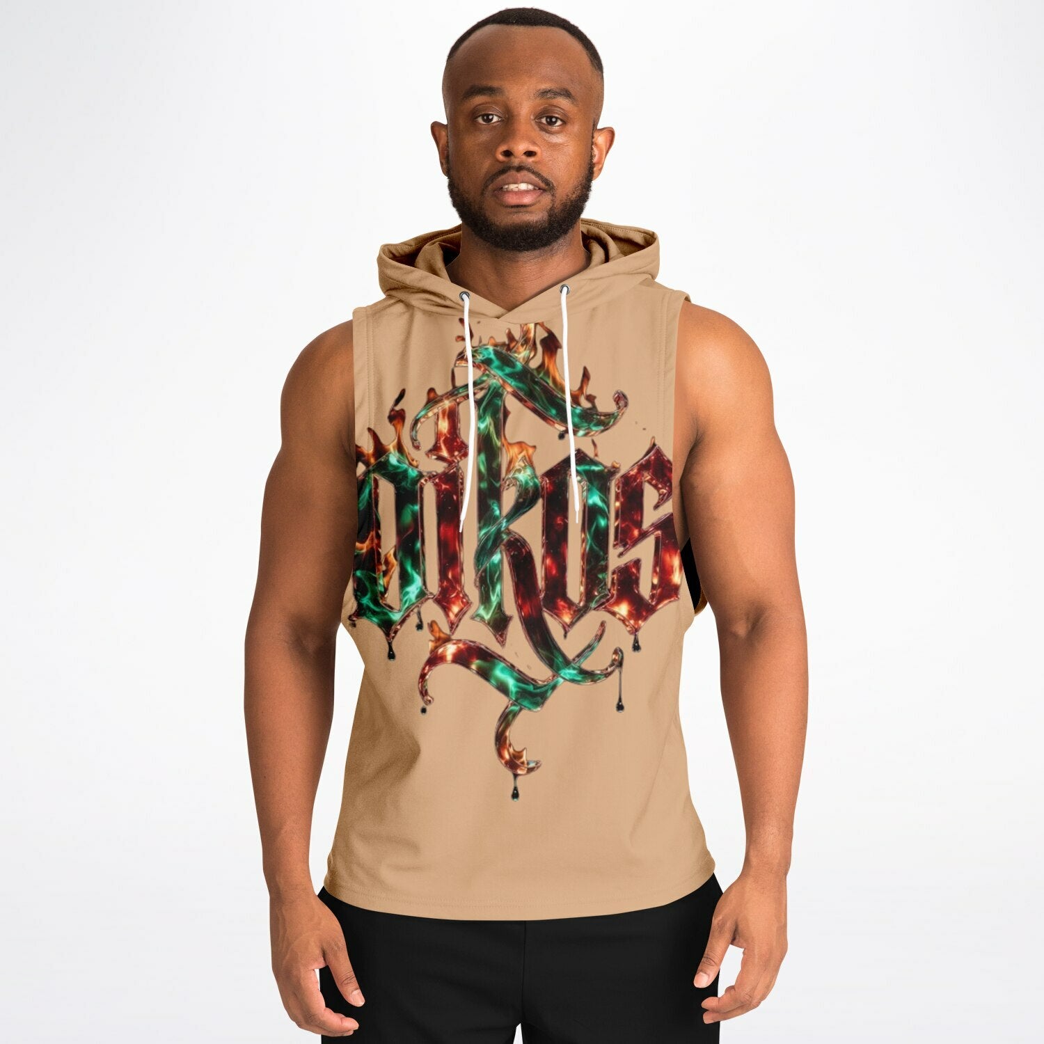 OIKOS Sleeveless Hoodie — Sol-Aurum