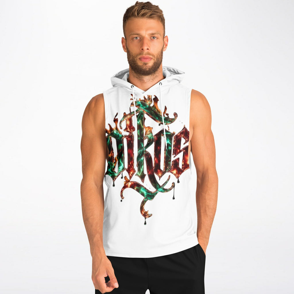 OIKOS Sleeveless Hoodie — Ether