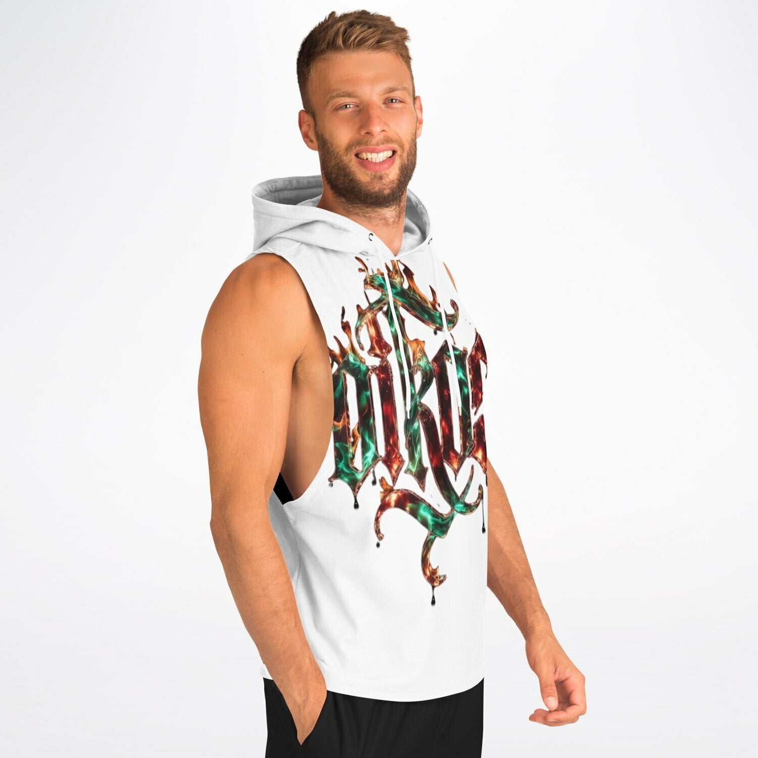 OIKOS Sleeveless Hoodie — Ether
