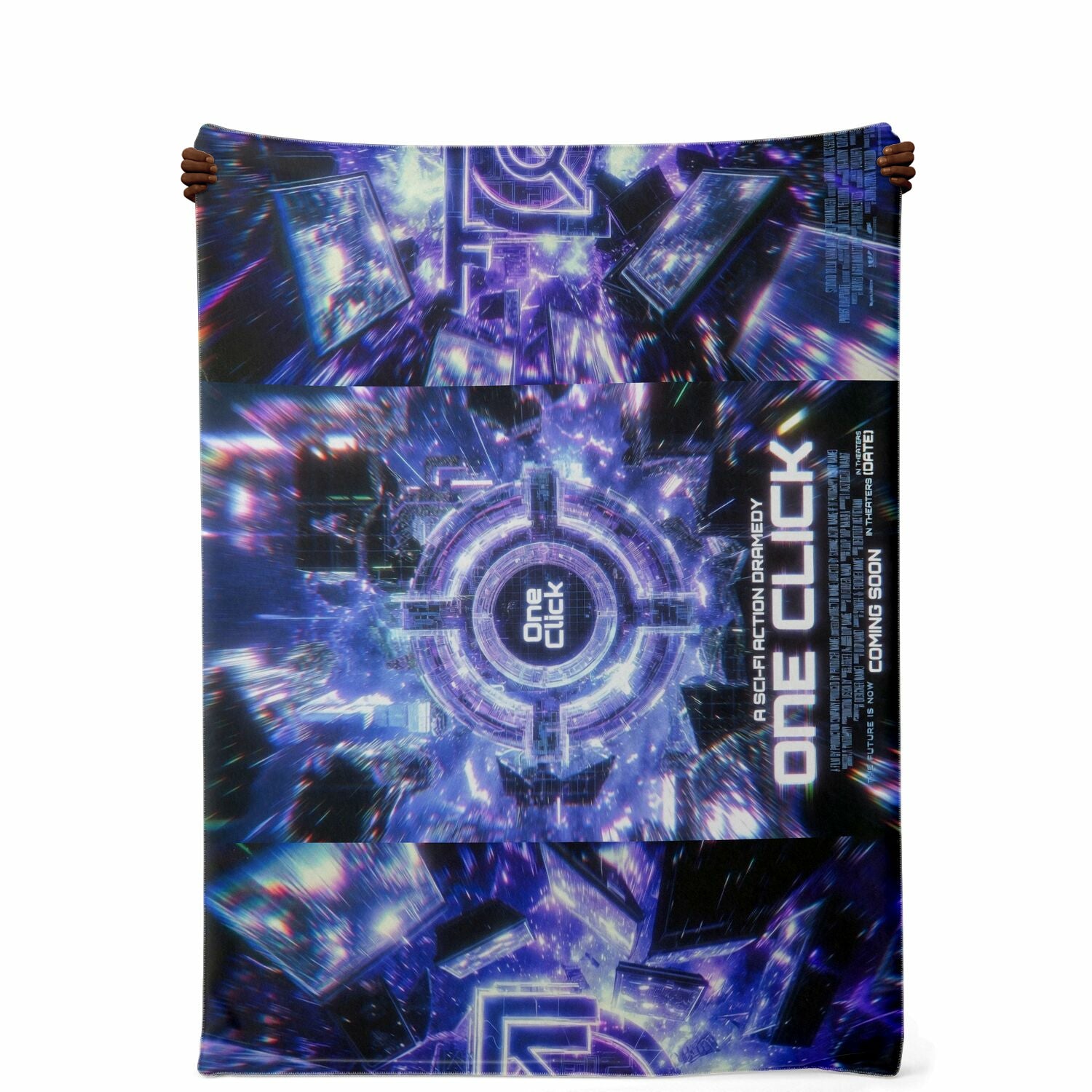 OneClick Premium Microfleece Blanket - AOP