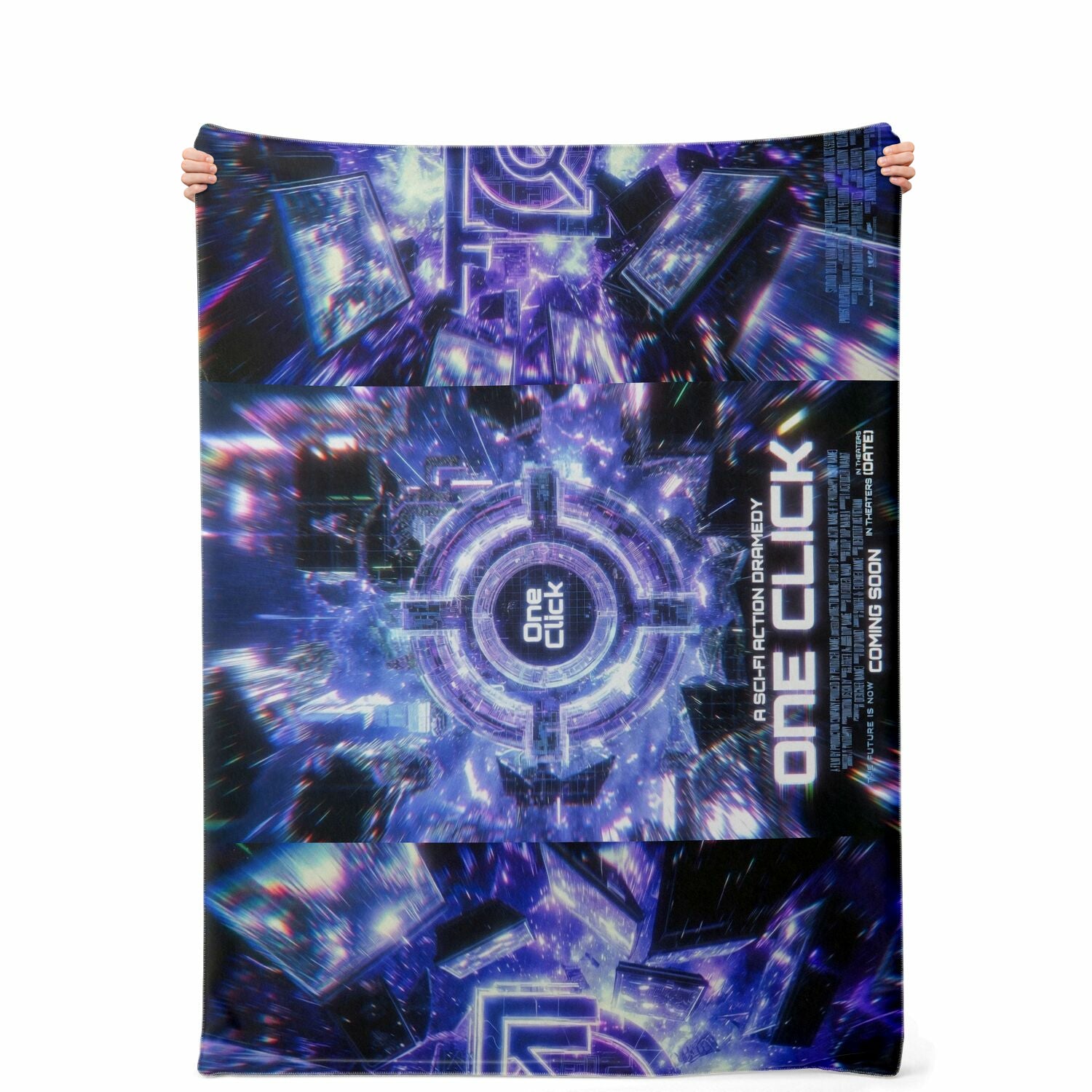 OneClick Premium Microfleece Blanket - AOP