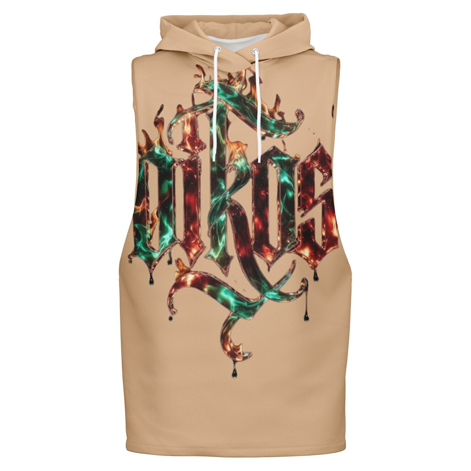 OIKOS Sleeveless Hoodie — Sol-Aurum
