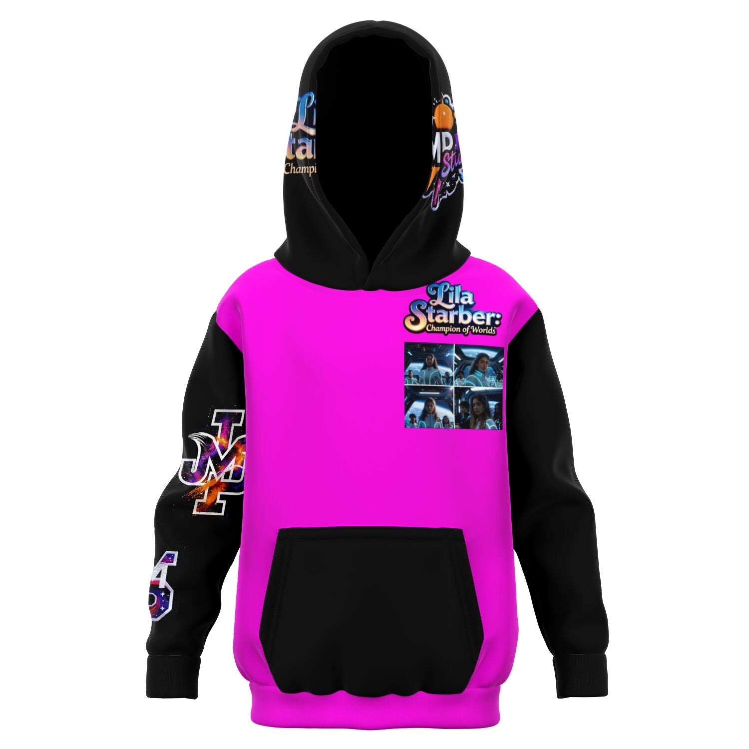 Lila Starber: Champion of Worlds — Kids Hoodie