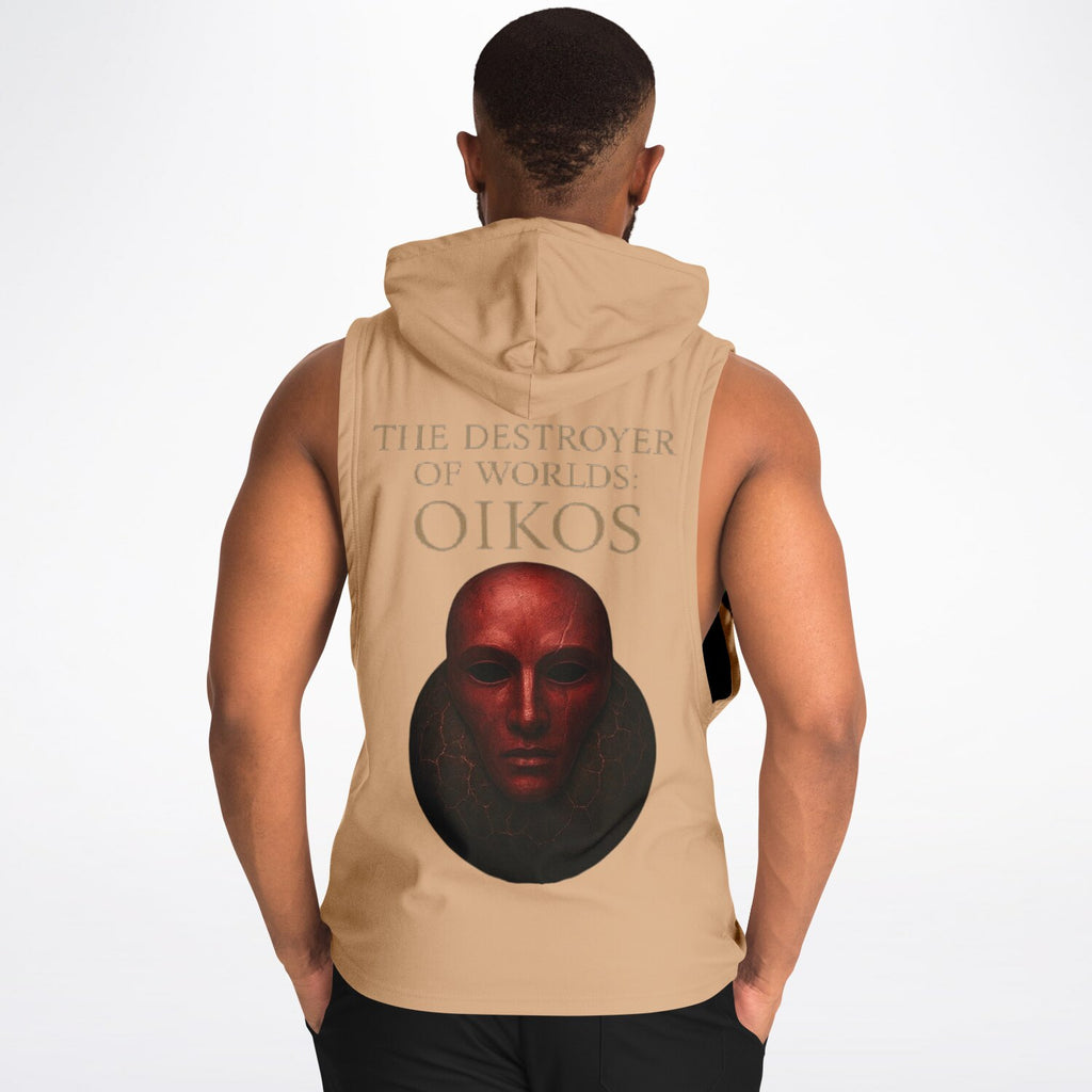 OIKOS Sleeveless Hoodie — Sol-Aurum