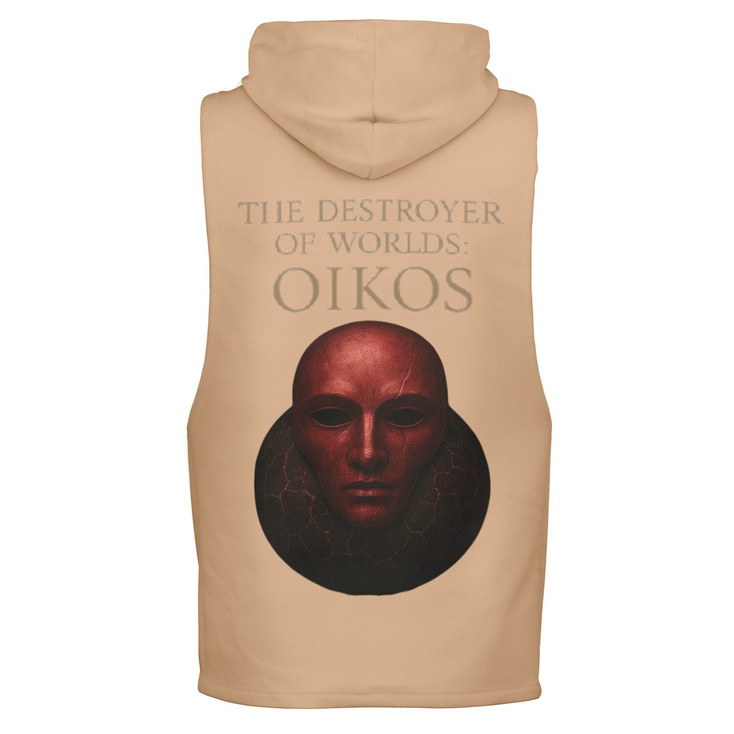 OIKOS Sleeveless Hoodie — Sol-Aurum